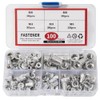 100 Pieces Aluminum Rivet Nuts kit, M3 M4 M5 M6