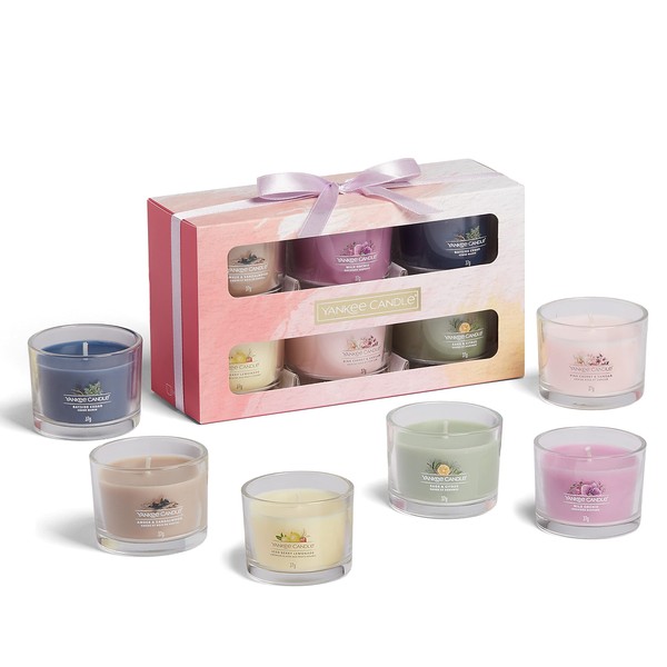 Yankee Candle Gift Set | 6 Scented Filled Votive Candles in Gift Box | Art in The Park Collection | Perfect Gifts for Women