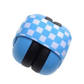 COACOM 1 Piece Baby Hearing Protection, Baby Hearing Protection, Soft Adjustable Headband, Baby Headphone Protection, Sound Protection, Suitable for 0-18 Months Old Babies (Blue), blue