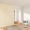 MaKefeile Room Divider Curtains Total Blackout Privacy Curtain Panel Room