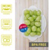 EASYLOCK 4 Pack 180ML Food Storage Containers with Lids Airtight,