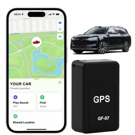 Mini GPS Tracker Real Time Locator GPS Tracker for Vehicles No Subscription Magnetic Anti-Theft Micro Vehicle Tracking Device with App for Cars Kids Elderly Pets Wallet Luggage