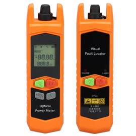 10mW Portable Optical Power Meter 650nm Red Laser Visible Fault Detector Locator with LED Light