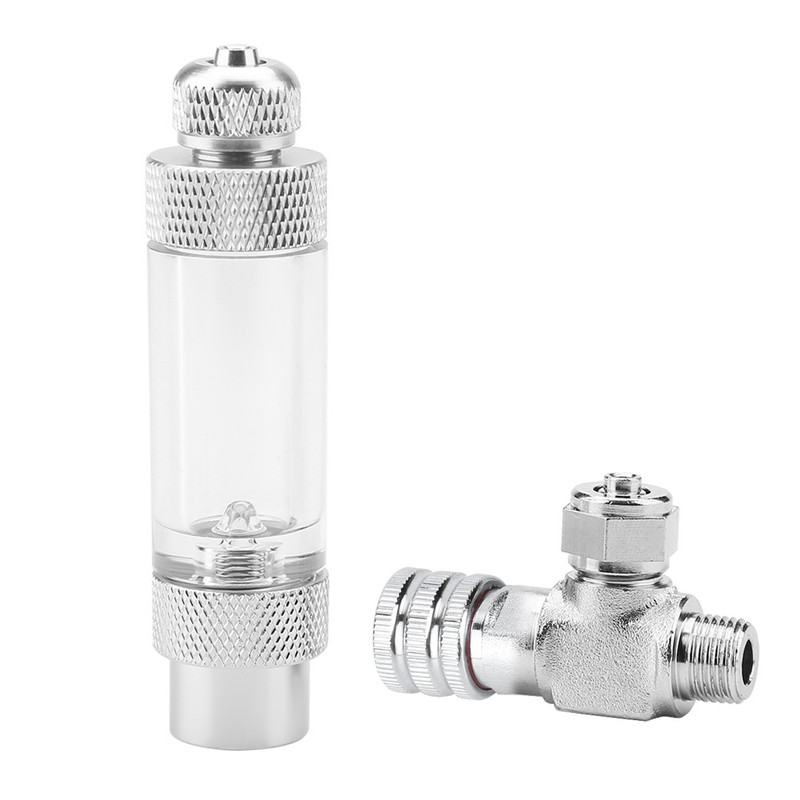 Aquarium System CO2 Regulator Needle Check Valve Bubble Counter Fish