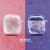 UnnFiko Bling Quicksand Case Compatible with AirPods 1/2, Cute Sparkle