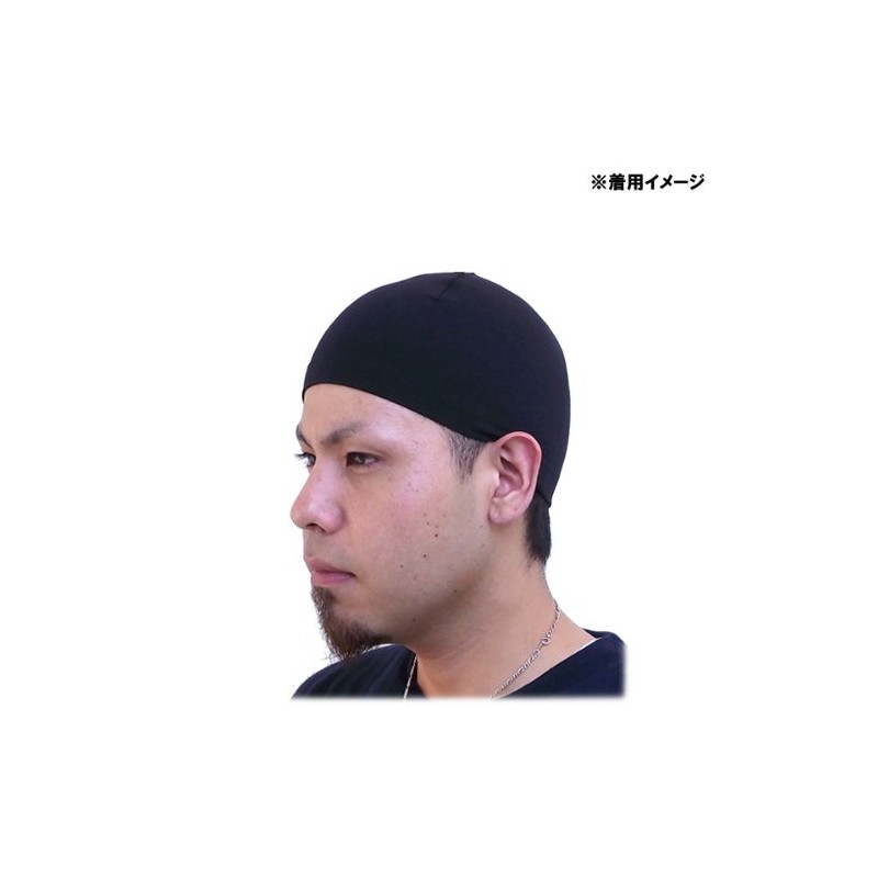 SPANDEX CAP, Black