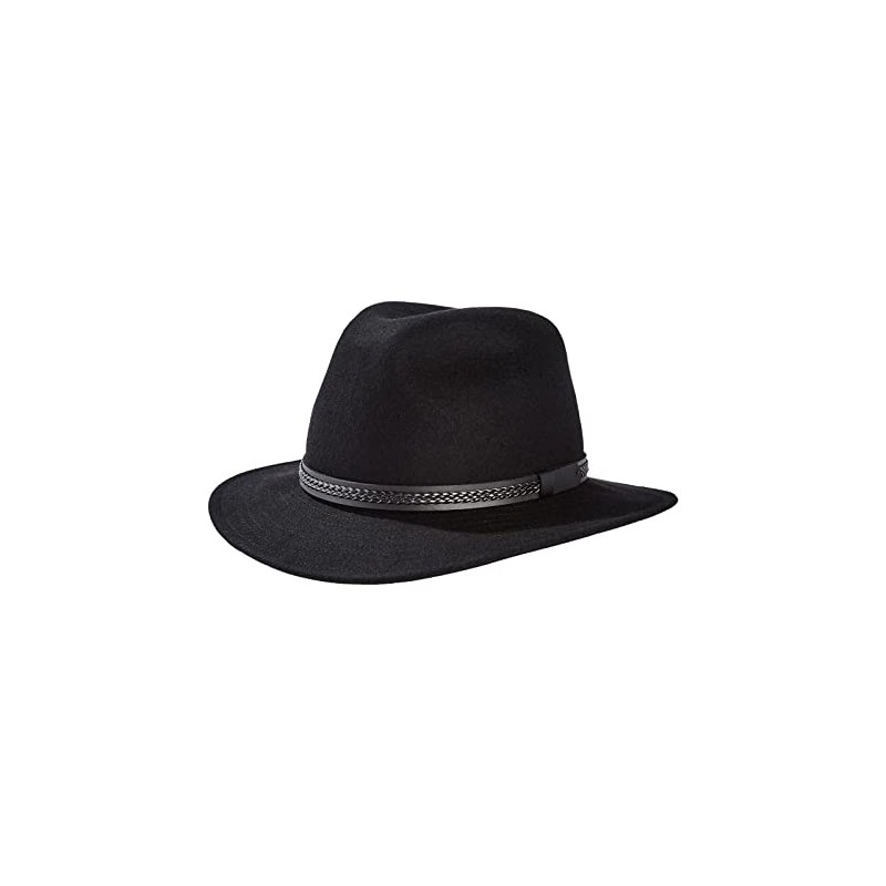 Tilley Montana Fedora, Black, 7.75