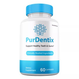 Pur Dentix Pills for Gums and Teeth Probiotics,  Oral Supplement (1 Pack)