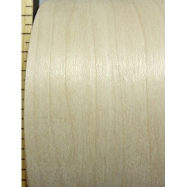 Maple Wood Veneer edgebanding roll 4.75" x 120" with preglued Adhesive (4-3/4")