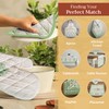Maison d' Hermine Oven Mitt & Pot Holder 100% Cotton