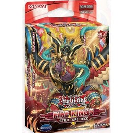 YGO: Structure Deck - Fire Kings - English + Heartforcards® Shipping Protection