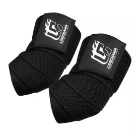 LSGCHAMA 역도 체육관 지원 훈련 파워팅 운동 보호를 위한 LSGCHAMA 팔꿈치 랩 Weightlifting Gym Support Training Powering Protection Elbow Wrap LSGCHAMA