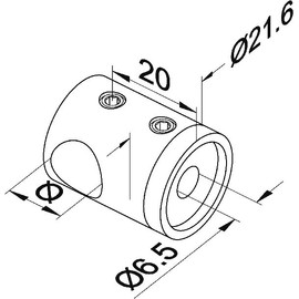 8 x Stainless Steel Cross Bar Holders Diameter Bar 12 mm Flat Connection V2A Truss Holder VA Stair Railing Stair Railing Balcony Railing Patio Railing Balcony Patio (8Quer1200)