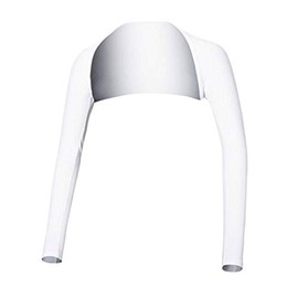 Chal de enfriamiento de golf antirayos UV, protección solar, transpirable y cómoda para mujeres, golf y deportes al aire libre, Blanco, XL