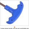 TA-VIGOR 1Pcs H5 T-Handle Hex Key Wrench, 5mm S2 Steel