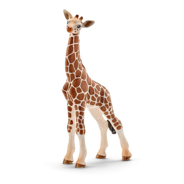 Schleich Wild Life Giraffe Calf Educational Figurine for Kids Ages 3-8