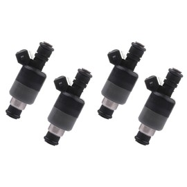 SCITOO Fuel Injectors Kit 6 Hole OEM Black 17122106 Fuel Injector fit 98 99 00 for Chevy S10 Cavalier for GMC Sonoma 2.2L/97 98 99 00 for Isuzu Hombre 2.2L/98 99 for Pontiac Sunfire 2.2L (Set of 4)