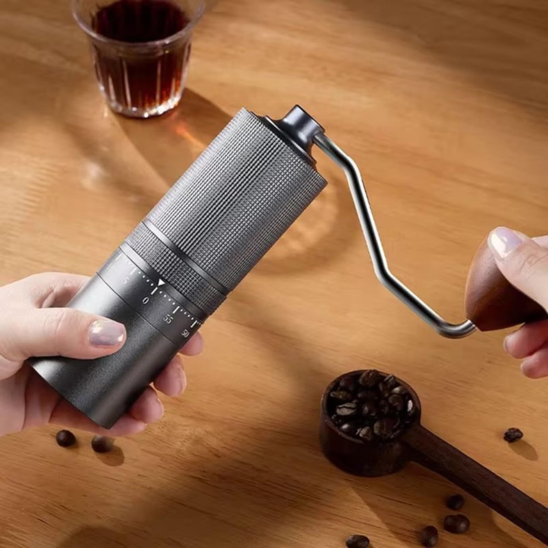 BEANSMITH M1 Manual Coffee Grinder – 7 Star Stainless Steel