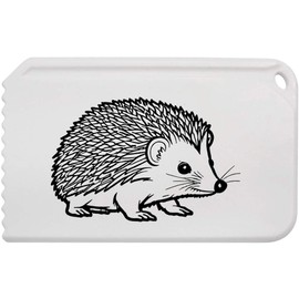 Azeeda 'Cute Hedgehog' Plastic Ice Scraper (IC00034895)