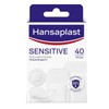 Hansaplast Sensitive Hypoallergenic 4 sizes 40 strips
