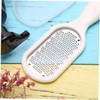 Healeved 2pcs Stainless Steel Double-sided Foot Rasp Callus Remover for