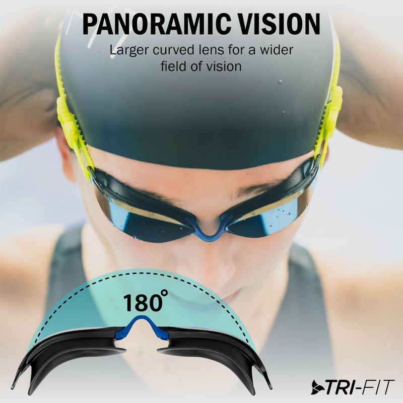 Award-Winning Swimming Goggles | Advanced Anti Fog Treated Lenses |