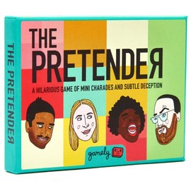 The Pretender: The pocketsize game of subtle signals, skillful guesswork and artful bluffing. Hilarious social deduction game for adults, teenagers and families.