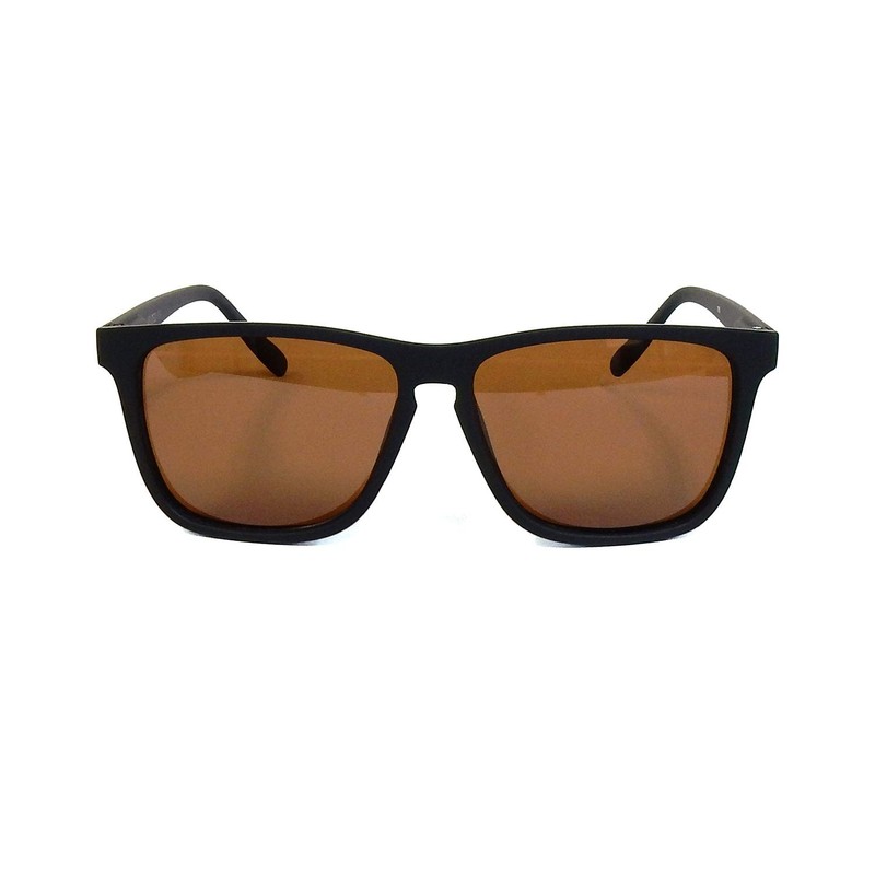 Dan Shades Recoil BlackSoft/Amber Polarized Sunglasses DANG SHADES