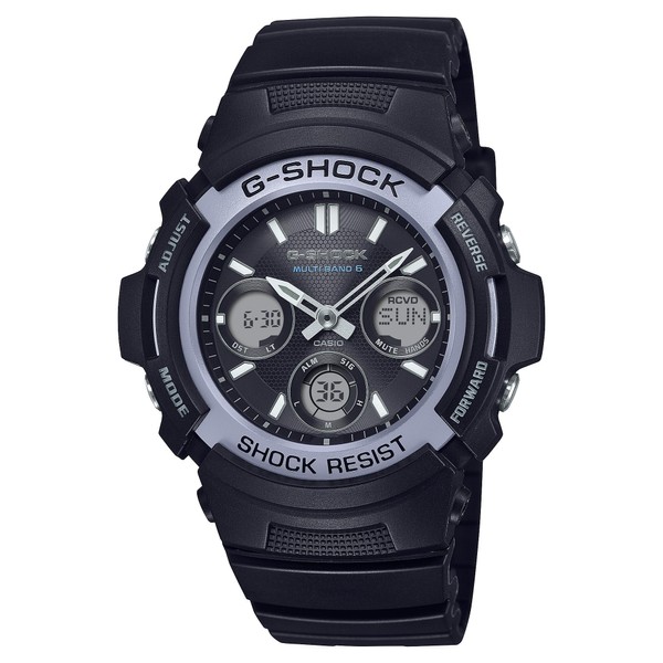 Casio G-Shock AWG-M100FP-1A2 | Solar-Powered & Radio-Controlled | Tough Analog-Digital