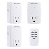 BN-LINK Mini Wireless Remote Control Outlet Switch Power Plug In