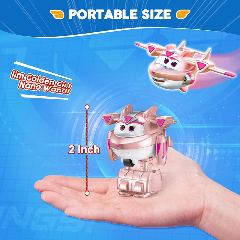 Super Wings Transform-a-Bots Dorado Girl