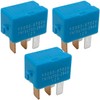 3-Pack 90080-87026 Relay 12V 30A 4-Pin SPST - Compatible with