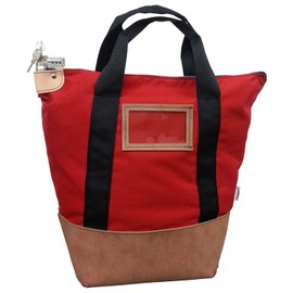 Cardinal bag supplies Locking Courier Bag 1000 Denier Nylon Combination Keyed Lock(Red)
