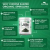 Zazzee Organic Spirulina Powder, 8 Ounces, USDA Certified, 68 Servings,