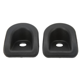 2 Pcs Door Lock Knob Grommet 7R3Z 63220A51 AC Left Driver Door Trim Panel Bezels Replacement for Ford Mustang 2006‑2014 Black