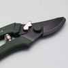 Sakagen 93145 Pruning Shears Hand Creation P180 Black Fluorine Coating,