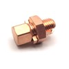 Split Bolt Connectors Copper Grounding Wire Clamps with Heat Shrink