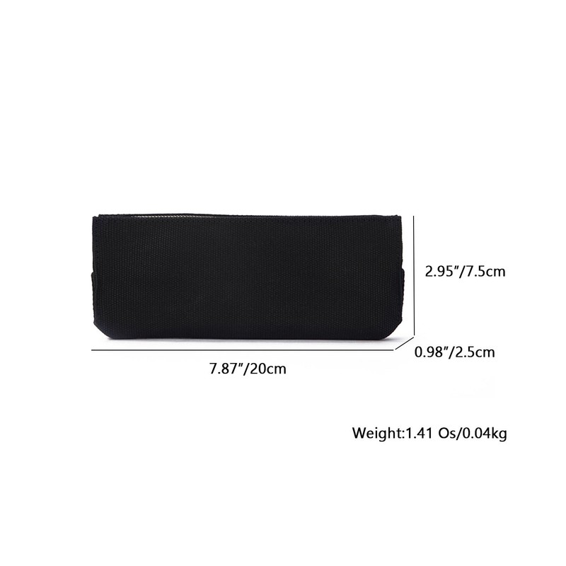 YONBEN Canvas Pencil Case Lightweight and Durable Ideal Canvas Pencil