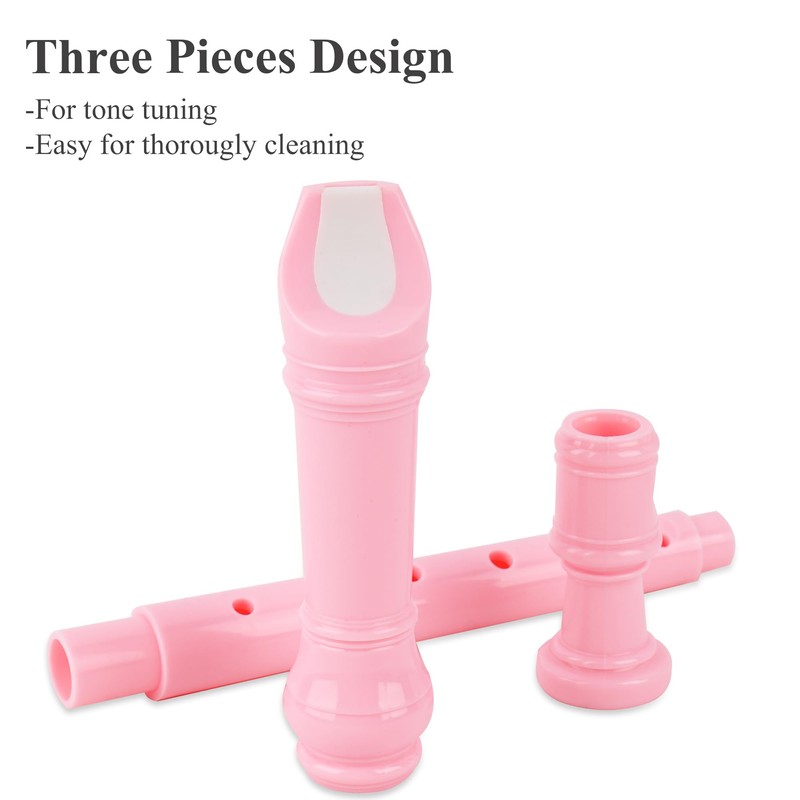 Jasenna Soprano Recorder, Elementary School Student, Beginner, 8 Hole C
