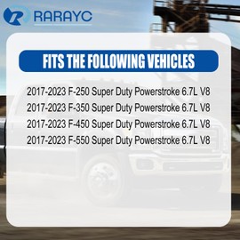 RARAYC 6.7L Diesel Filter Kit Replacement for 2017-2019 Ford F250 F350 F450 F550 FD-4625, FA1927 Engine Air Filter