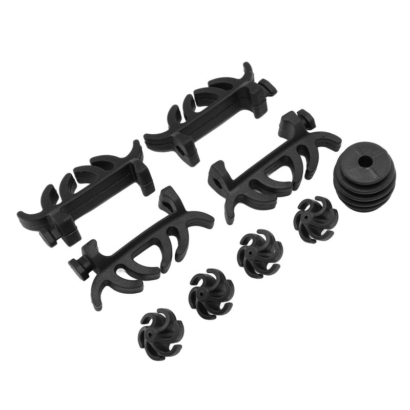 Rubber Shock Absorption Set Bow String Piece Dampening Stabilizer for