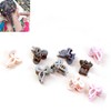 100pcs Small Hair Clips Bow Tie Flower Fruit Shaped Cute