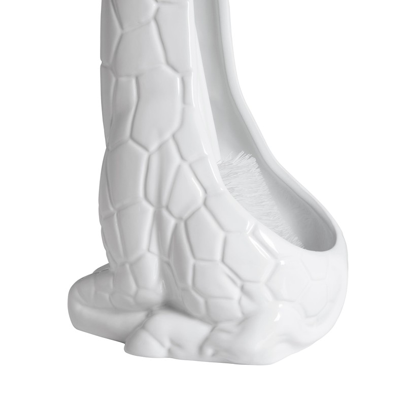 Giraffe Toilet Brush Holder and Brush Set