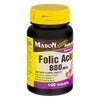 Mason Natural Folic Acid, 800 mcg, 100 Tablets