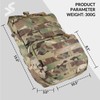 Tactical Hydration Bladder Molle Hydration Backpack, 3L Water Storage Bag