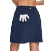 BALEAF Women's Running Cotton 5 A-line Skirt, B-Blue