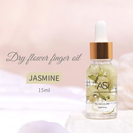 Generic Nail Care Serum Strengthener, Nail & Cuticle Care Flower Enriched Oil for Repair & Revitalization - Manages Dryness, Splitting, Hangnails, Moisturizes and Conditions Skin for Damaged Nails (Jasmines)