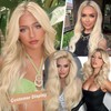 UALUSTRA Tape in Extensions Echthaar Blond 100 % Remy Echthaar