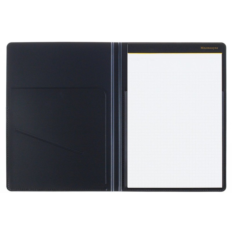 Maruman Mnemosyne Notepad and Holder, blk