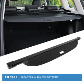 ECCPP Cargo Cover 2024-2025 for Kia EV9 Battery Rear Trunk Cover Shade Luggage Tonneau Security Cover